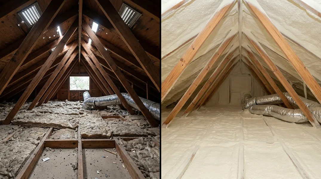 Result spray foam insulation in Houston - Houston Spray Foam Insulation